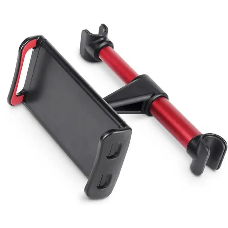 Soporte telescópico para teléfono o tableta del reposacabezas del coche, giratorio, para el asiento trasero, soporte universal y accesorios