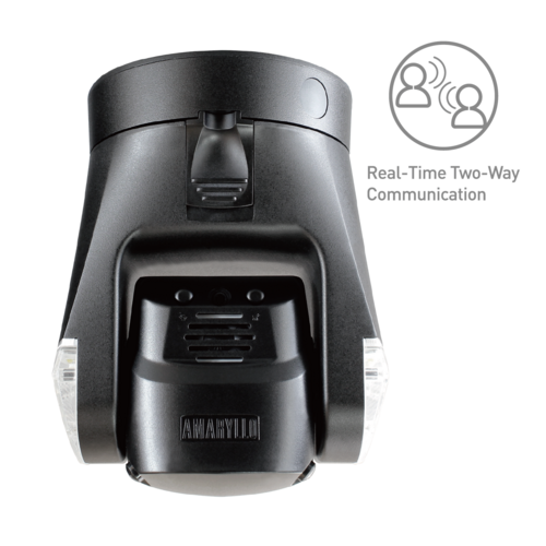 Ares Pro Outdoor Security Camera with Real-Time Two-Way Communication features.