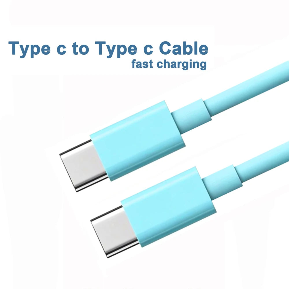 Câble de charge rapide USB C vers USB Type C 60W PD pour iPhone 15 15 Pro Huawei Samsung Xiaomi Câble de données Noir Blanc 1M 2M 3M