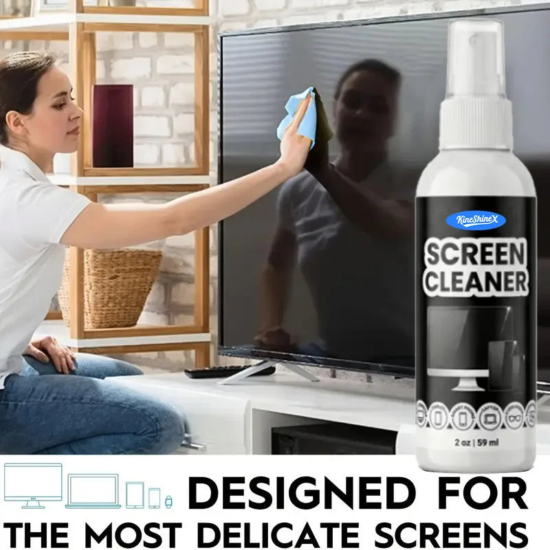 KineShineX Screen Cleaner Effectively Cleans Oil and Stains on Screens is Convenient and Easy to Use and is Suitable for Screen