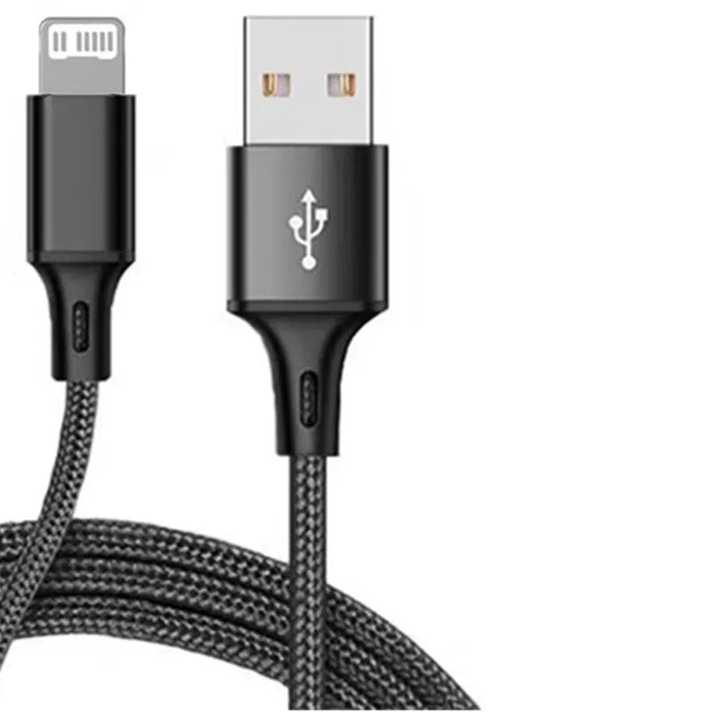 1M 1.5M 2M 3M 25cm Long USB Data Sync Line Charger Cable For Apple iphone 13 12 11 Pro XR XS MAX 5 5S 6 7 8 Plus iPad Mini Air 2