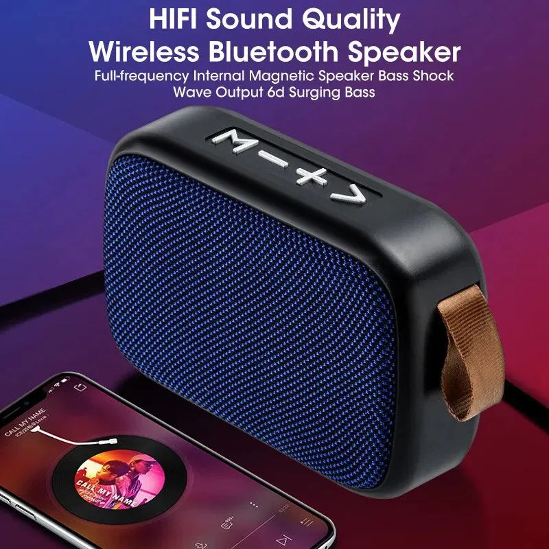 Nouvel haut-parleur sans fil extérieur portable Subwoofer mini haut-parleur en tissu pour la maison