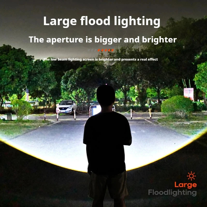 2025 New Philips SFL3121 USB Rechargeable Flashlight, Outdoor Search and Rescue, Rescue Operations, Emergency Rescue Flashlight
