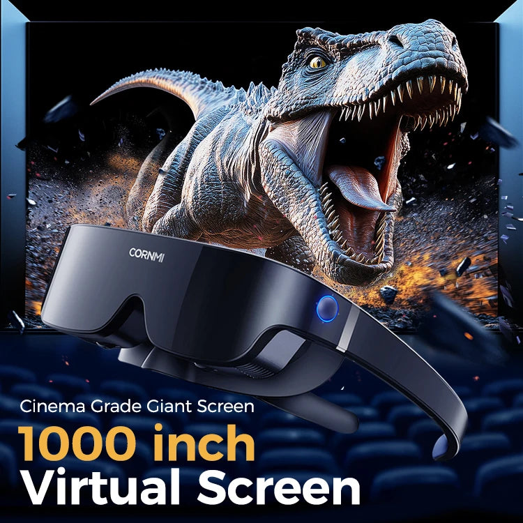 Space VR Game Giant Screen Virtual Reality Smart Glasses Head Mounted Display Immersive 3D Private Cinema Gaming Hardware
