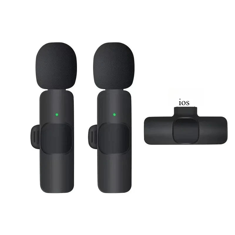 Mini trådløs lavaliermikrofon med USB-C og støjreduktion, reversmikrofon til iPhone 17/16/15, til videooptagelse og vlogging