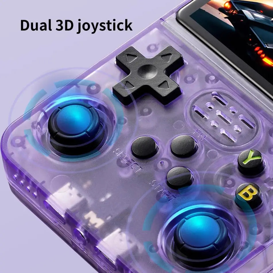 R36S Handheld Game Console 3.5Inch IPS Screen 64G Classic Retro Games Consoles  Portable Pocket Video Game Player