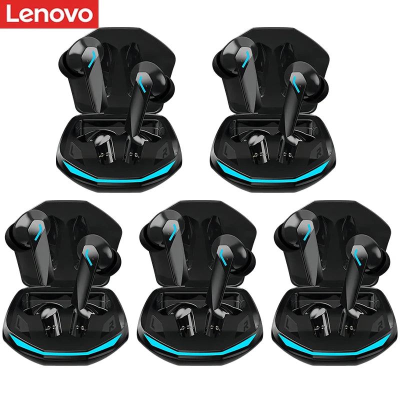Casque Bluetooth Lenovo GM2 PRO pour le jeu 5.3 Casque Spoit Mode Double Appel HD Réduction de Bruit Écouteurs avec Micro Écouteurs de Musique