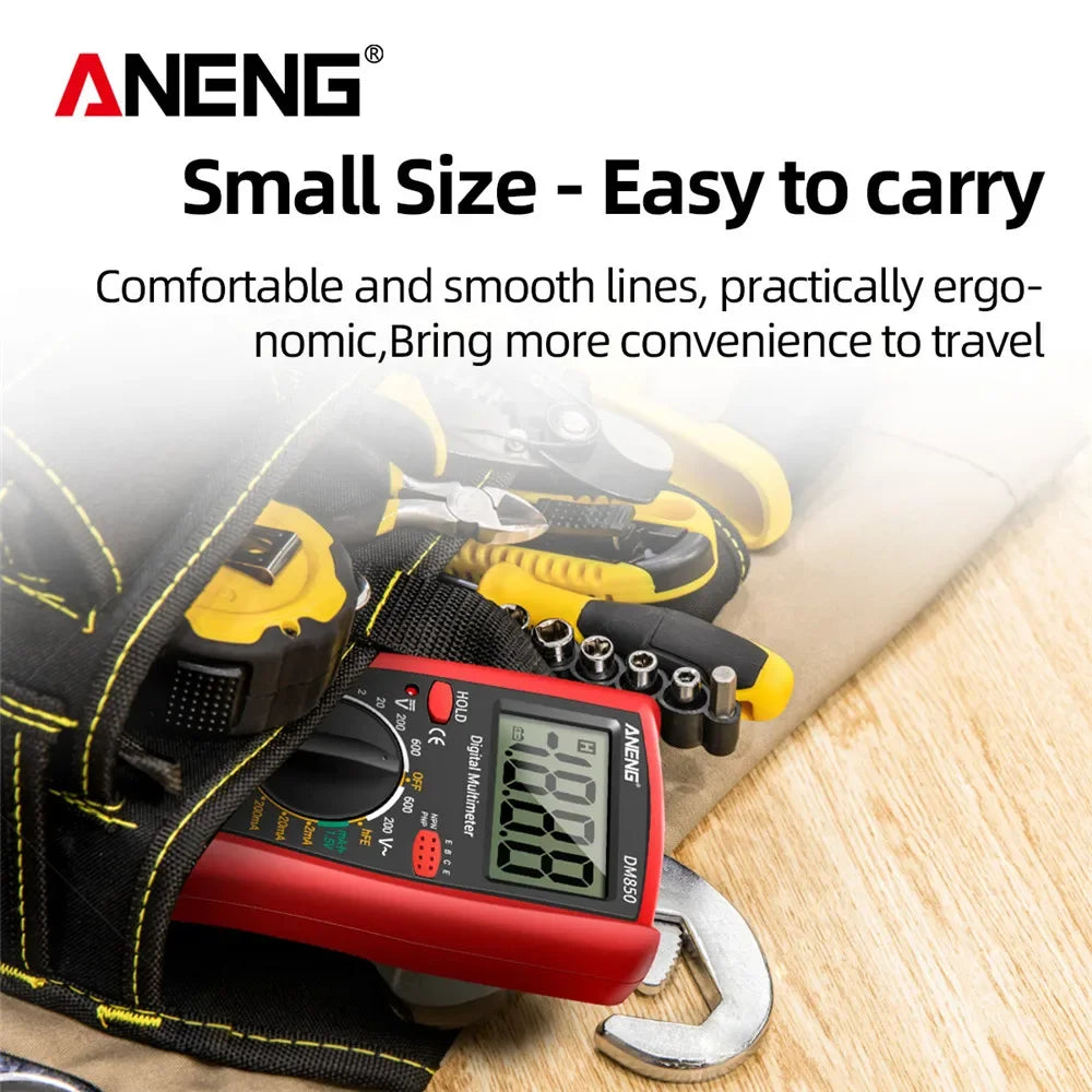 ANENG DM850 Smart Multimeters Professional Automatic AC/DC Votage Tester 1999 Counts Ohm Ammeter Detector ResistanceTest Tool