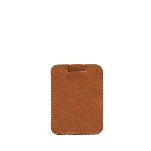 Leather Wallet compatible with MagSafe - 6 cards, handcrafted from premium vegetable-tanned leather, holds 6 credit cards.