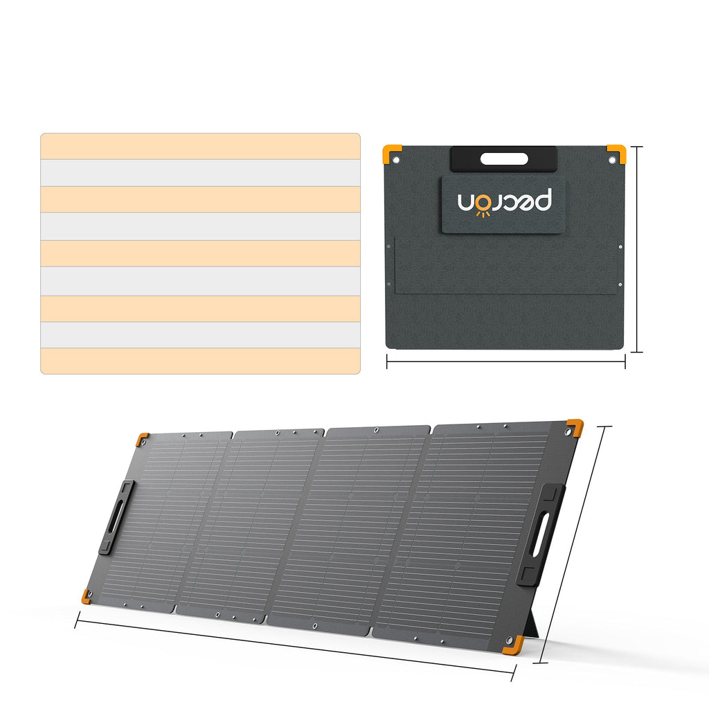 Pecron PV300 – sammenleggbart solcellepanel