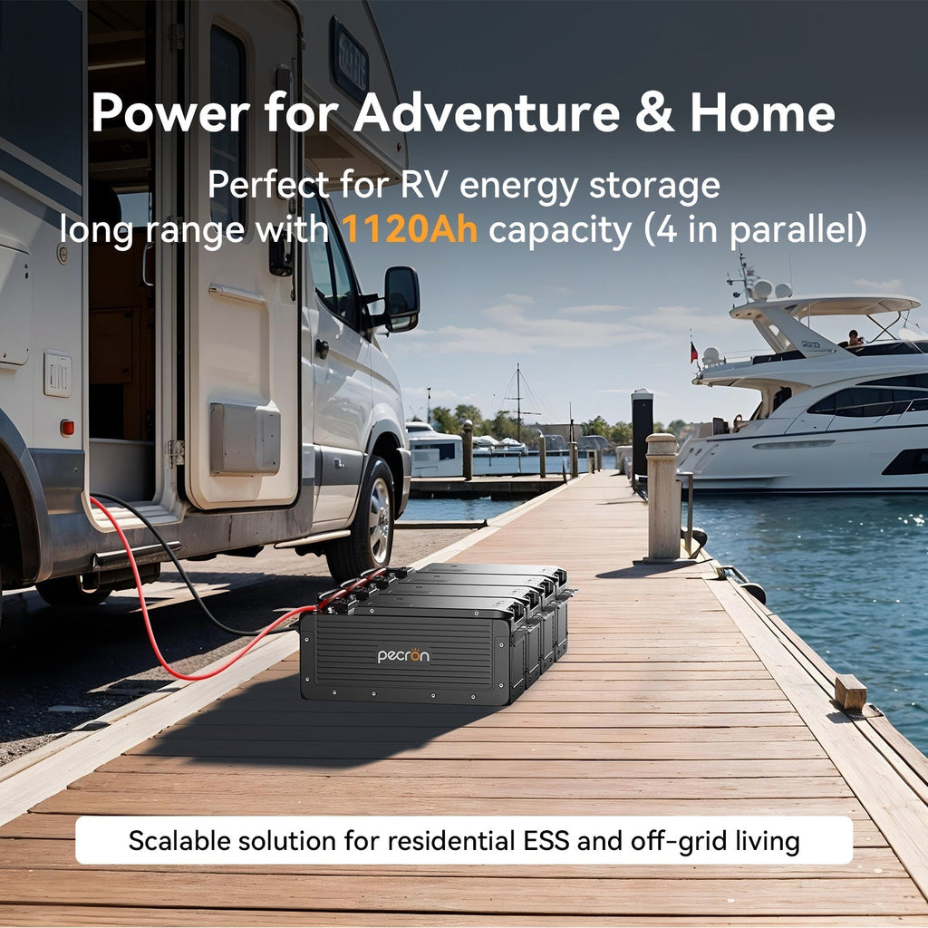 Pecron WB12200 Apex Pro – LiFePO4-batteri til kompatible energisystemer