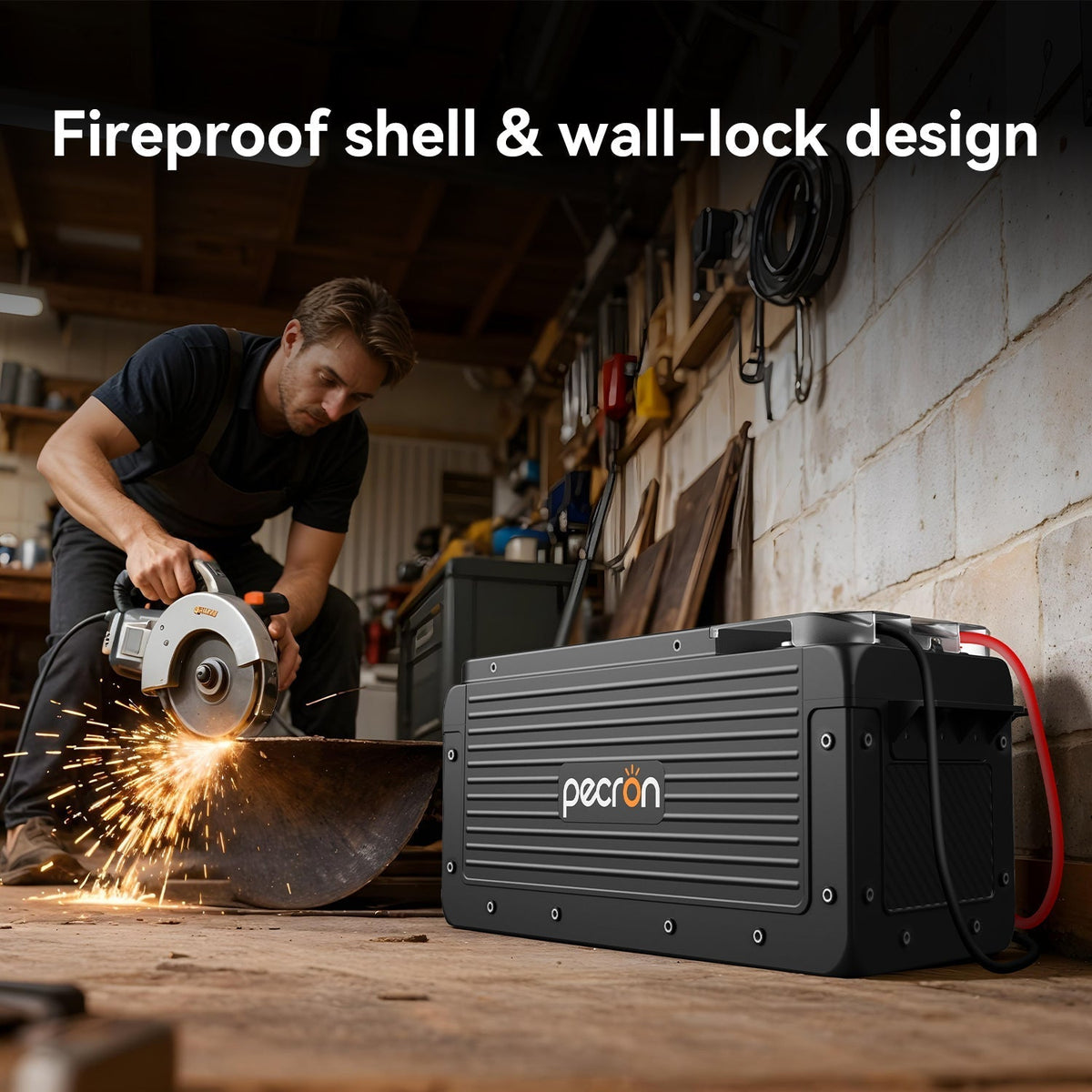 Pecron WB12200 Apex Pro – LiFePO4-batteri til kompatible energisystemer