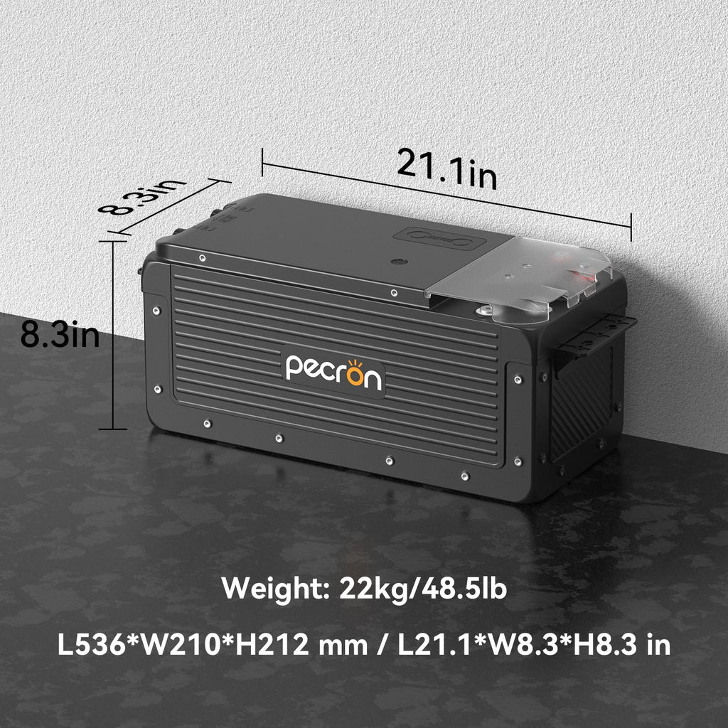 Pecron WB12200 Apex Pro – LiFePO4-batteri til kompatible energisystemer